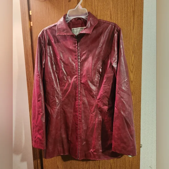 BB Dakota Red Jacket Size Large - Picture 2 of 5